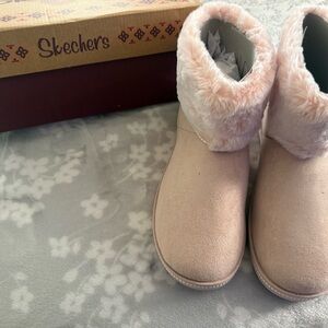 Skechers Women's Blush Fur-Lined House Slipper Boots